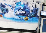 jato mural do vertical 1CM da máquina imprimindo da parede de 12ml/m2 DX7/DX800