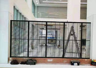 100W/m2 tela conduzida transparente exterior 5500cd P3.91 para a janela da loja