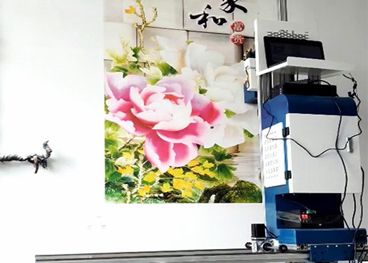Máquina imprimindo mural da parede de 1440DPL CMYK SSV-S4