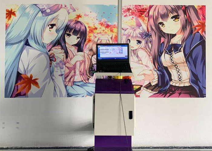 Impressora vertical Machine 1440*1440DPL 120W da parede do Inkjet 10sqm/h 3D