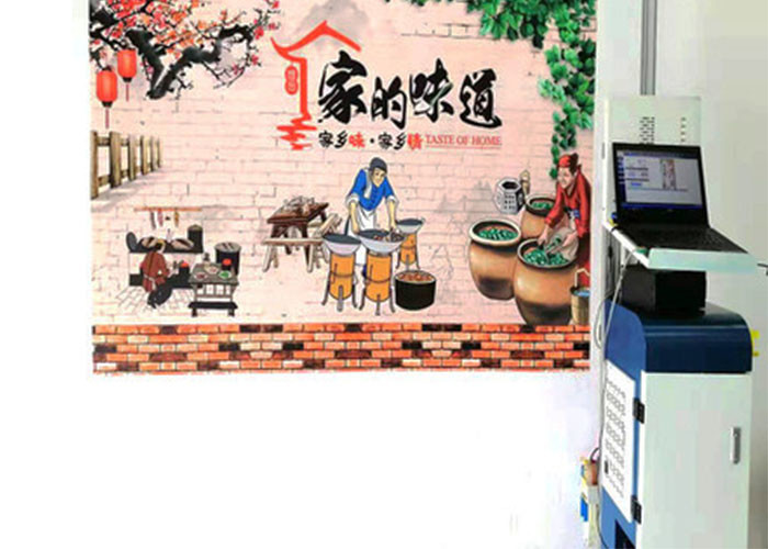 Máquina imprimindo mural da parede da imagem 120W 30sqm/h CMYK do png