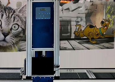 Impressora a jato de tinta automática da parede de ROHS 2880dpi CMYK